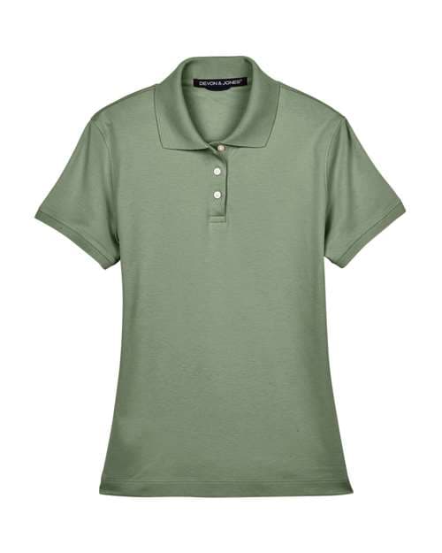 Women's Perfect Pima Interlock Polo
