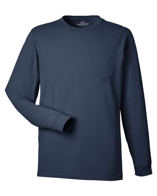 Unisex Long Sleeve Pocket T-Shirt