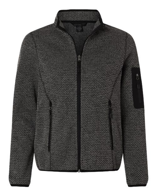 Women's Jasper Jacquard Full-Zip Fleece Jacket