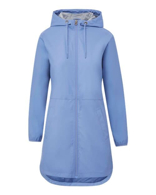 Women's Vintage Hooded Rain Jacket