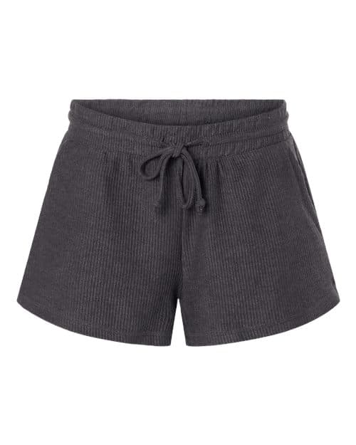 Women's Rib Knit Corded Shorts