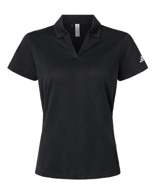 Women's Textured Jacquard Polo