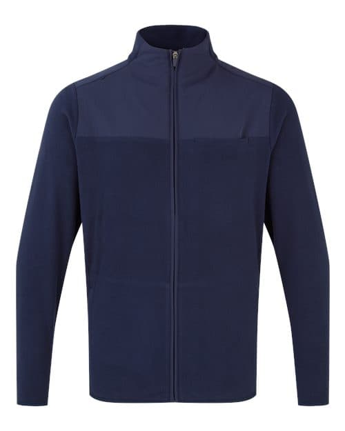 Men's Agility Panelled Fleece Full-Zip Jacket
