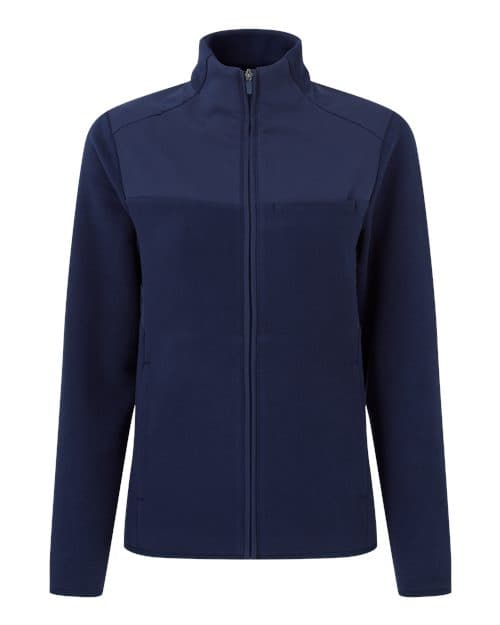 Women's Agility Panelled Fleece Full-Zip Jacket