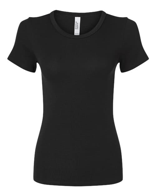 Women's Baby Rib Fitted Tee