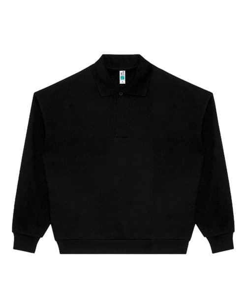 Unisex Element Polo Collar Crewneck Sweatshirt