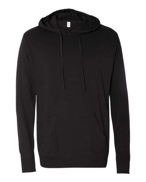 Unisex Lightweight Hooded Pullover T-Shirt
