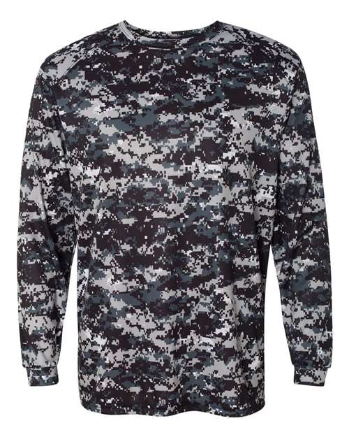 Men's Digital Camo Long Sleeve T-Shirt