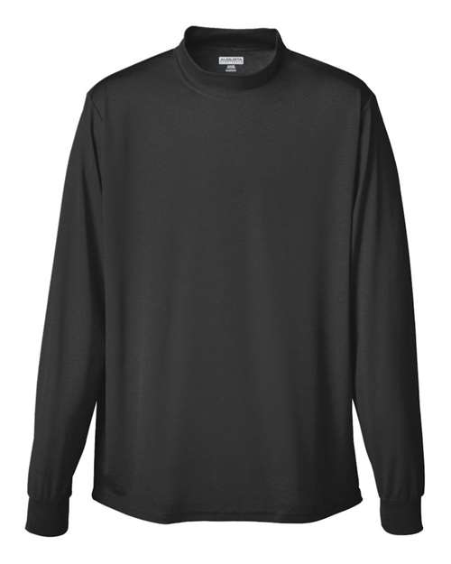 Unisex Wicking Mock Turtleneck