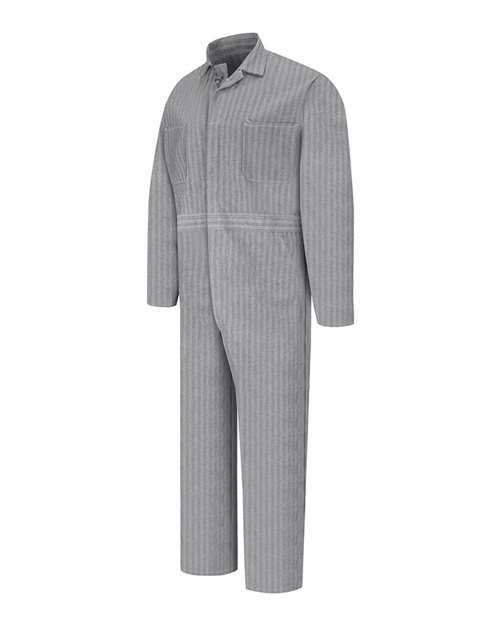Men's Tall Button-Front Cotton Coverall