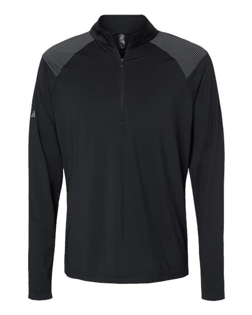 Men's Ultimate365 Lightweight Shoulder Stripe Quarter-Zip Pullover